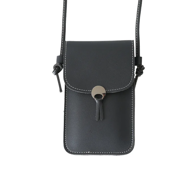 

Stylish Phone Wallet Bag Screen Mobile Phone Bag Mini Messenger Bags Transparent for Credit Cards Women Pu Women Handbag Fashion, Custom
