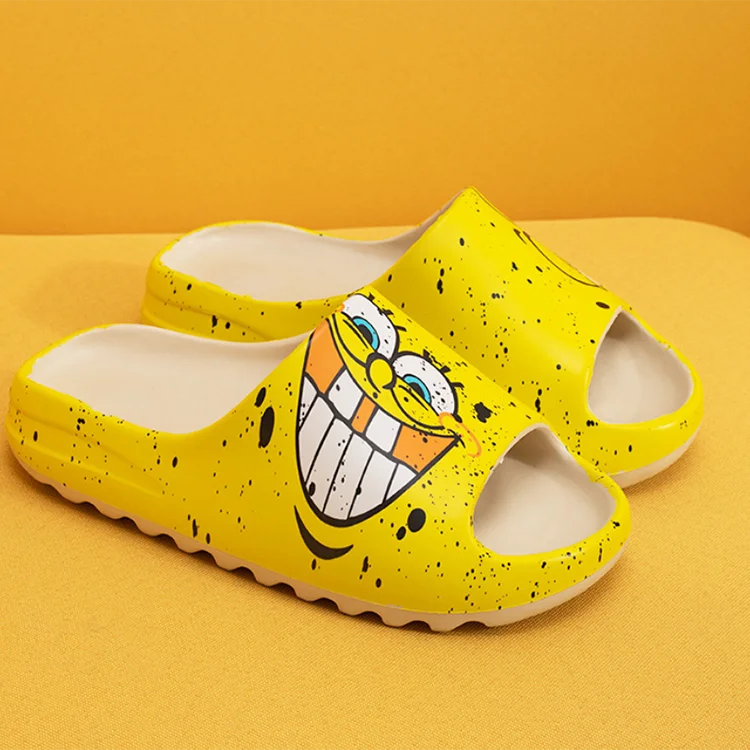 

Shoes Sandal Lady New Model Print Eva Shower Slipper Design, Customized color