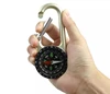 Climbing Portable Large Metal Compass Carabiner Hanging Buckle Hook Compass for hiking & camping