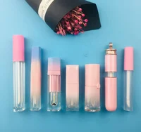 

Wholesale customised diy lipgloss create your own color lip gloss cosmetic diy liquid lipstick with private label