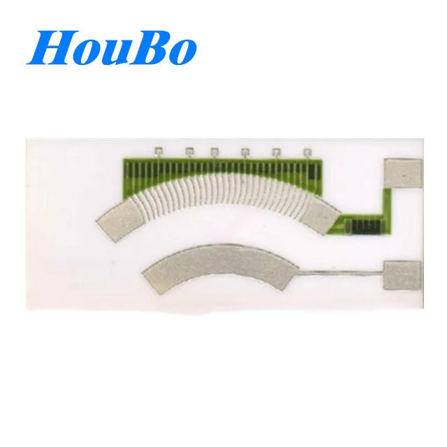 
insulation aluminum nitride ceramic PCB thick film circuit substrate 96% 