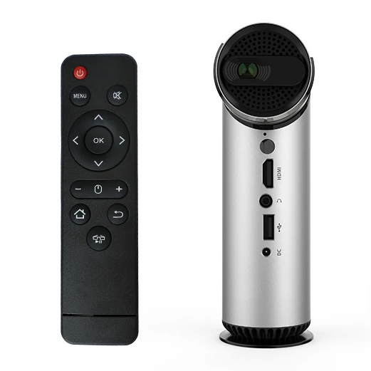 
Mini Projector DLP 1080p Smart Android Wifi BT Mobile Phone Projector for Home Theater/Outdoor/Meet Use 