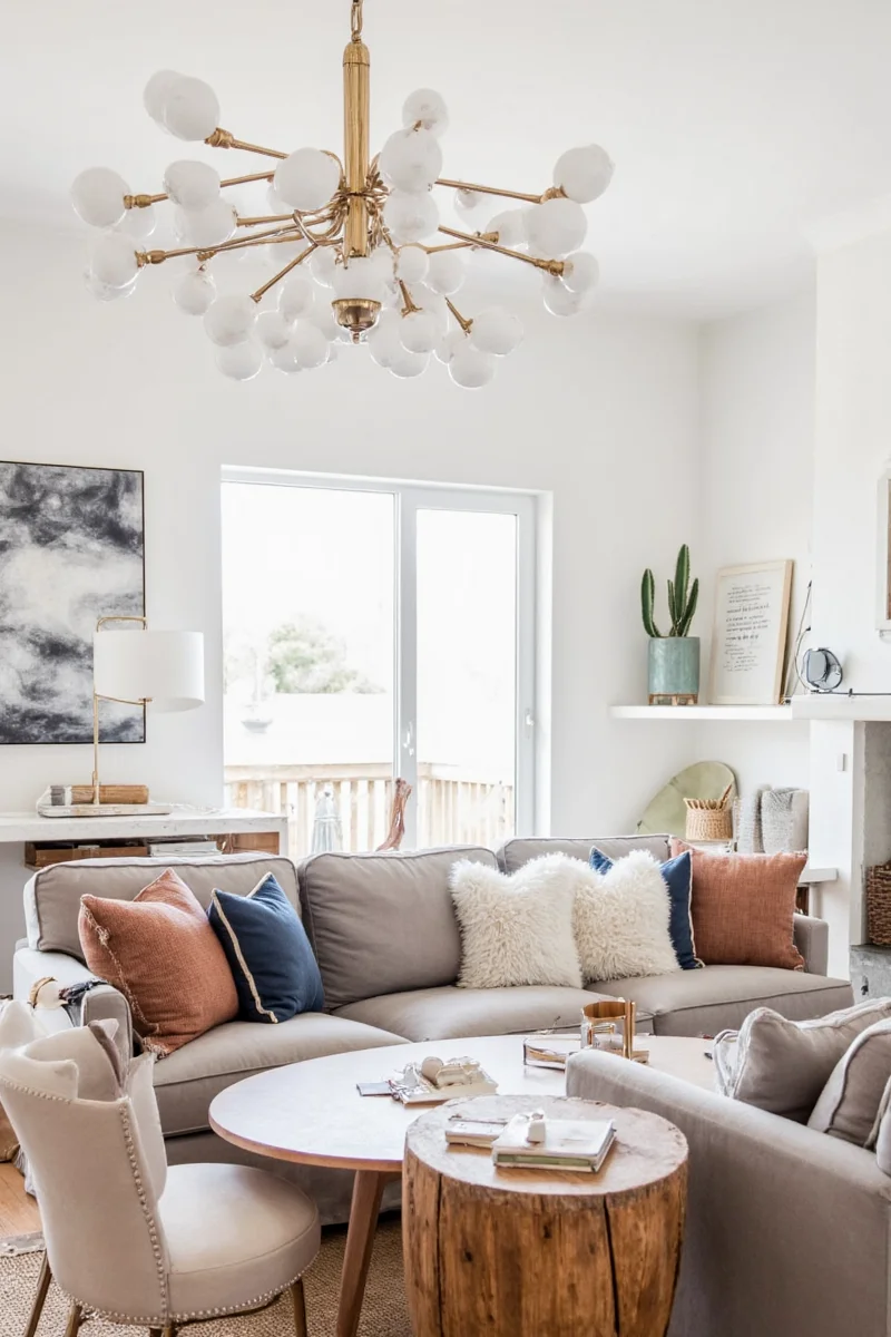 Dog-friendly living room