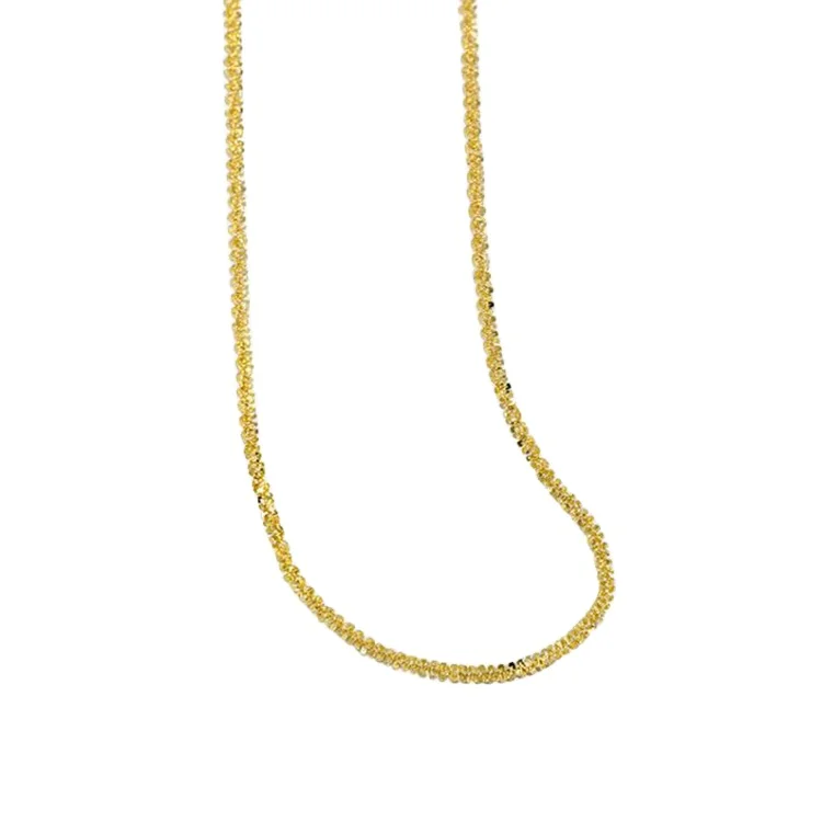 

Your logo on mens chains jewelry 14k gold plated necklace chain 2021