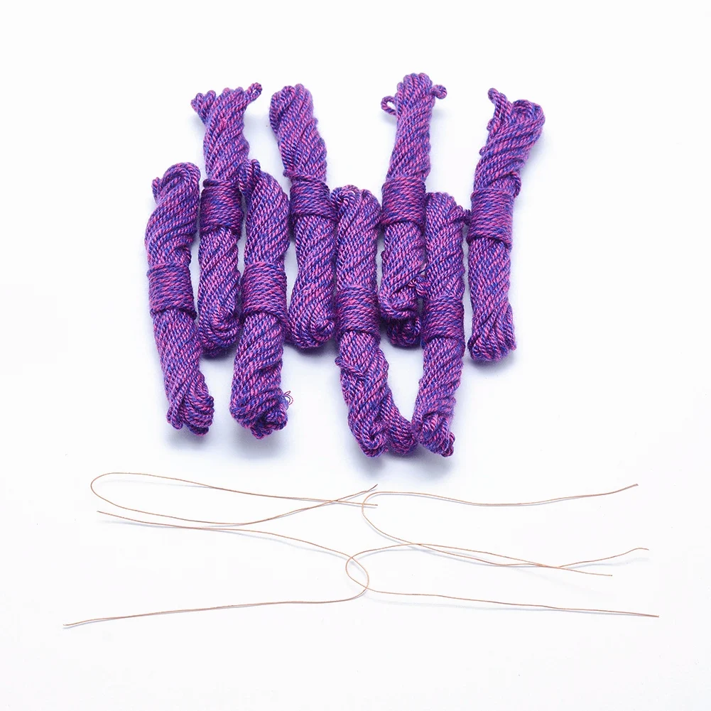 

Pandahall Indigo Macrame Cord Copper Wire Cotton Cords