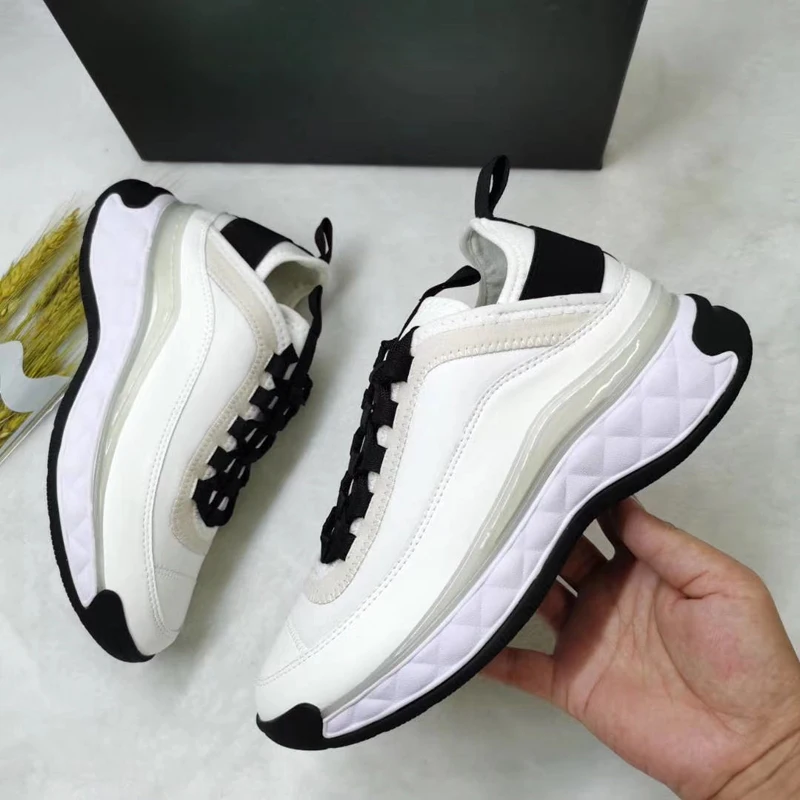 

2022 Newwomen Sport Sneakers Ladies White Chunky Sneakers Female Luxury Brand Platform Shoes High Quality Female Trainers