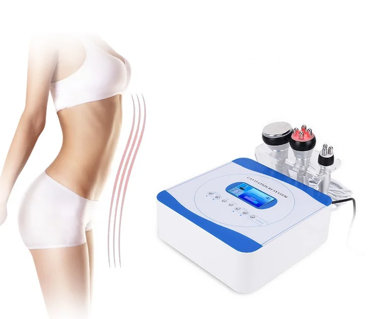 

2021 New product 40K Ultrasound cavitation slimming machine cavitation fat radio frequency body fat removal machines (LW-102), White