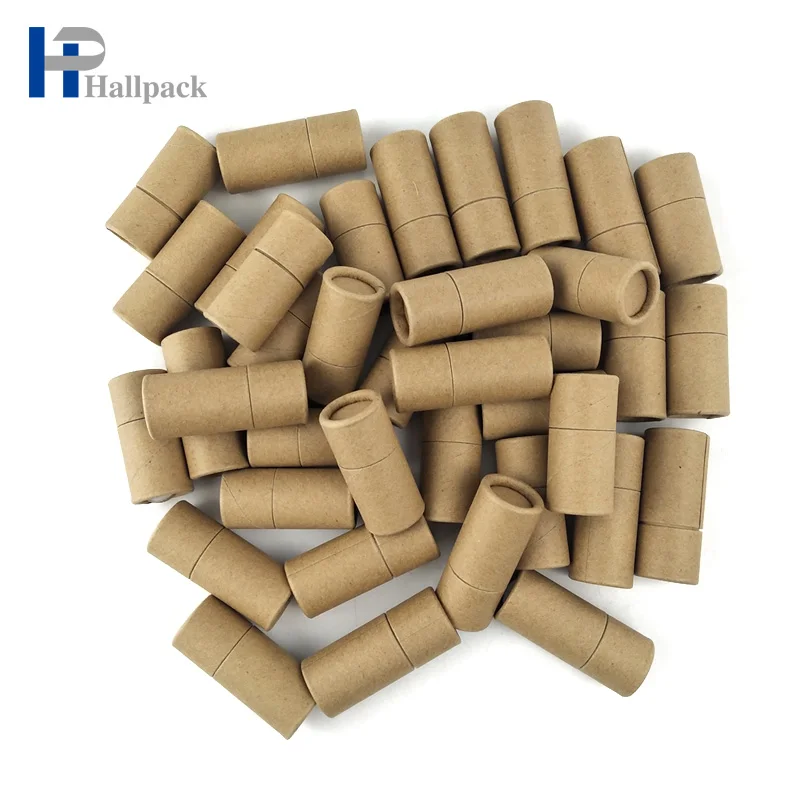 

Eco Friendly Kraft Cardboard Push Up Paper Tube For Lip Balm