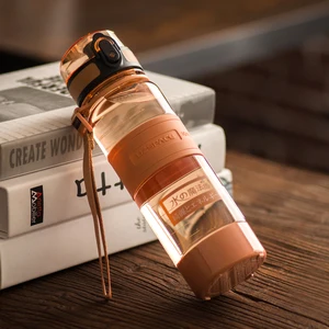 Image of FDA uzspace BPA free water purification infused pet drinking bottle Ion energy magic tritan water bottle
