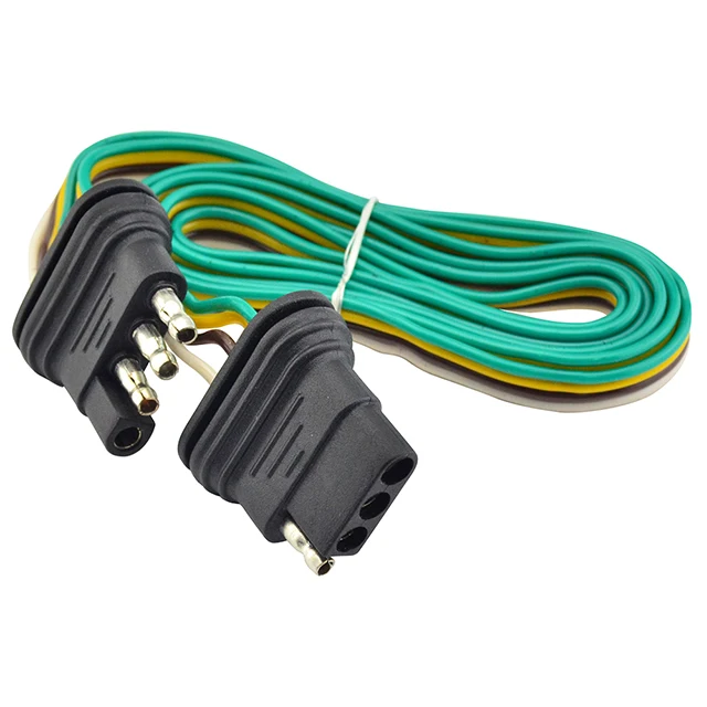 Trailer Splitter 2way 12v 18" 24" 60" 4 Pin Ysplit Wiring Harness