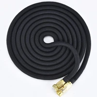 

50FT green/black expandable flexible garden hose with on/off valve