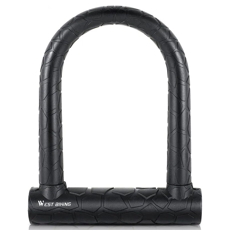 

Wholesale Cycling Sports Accessories Bike Lock Anti-theft Bicycle U Lock With Key, Black