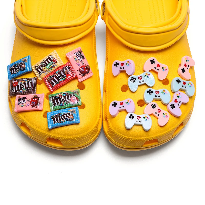 

Resin Game Control Models Shoe Charms Mini Crafts Designer Charms for Decorations Custom Croc Charms, Picture