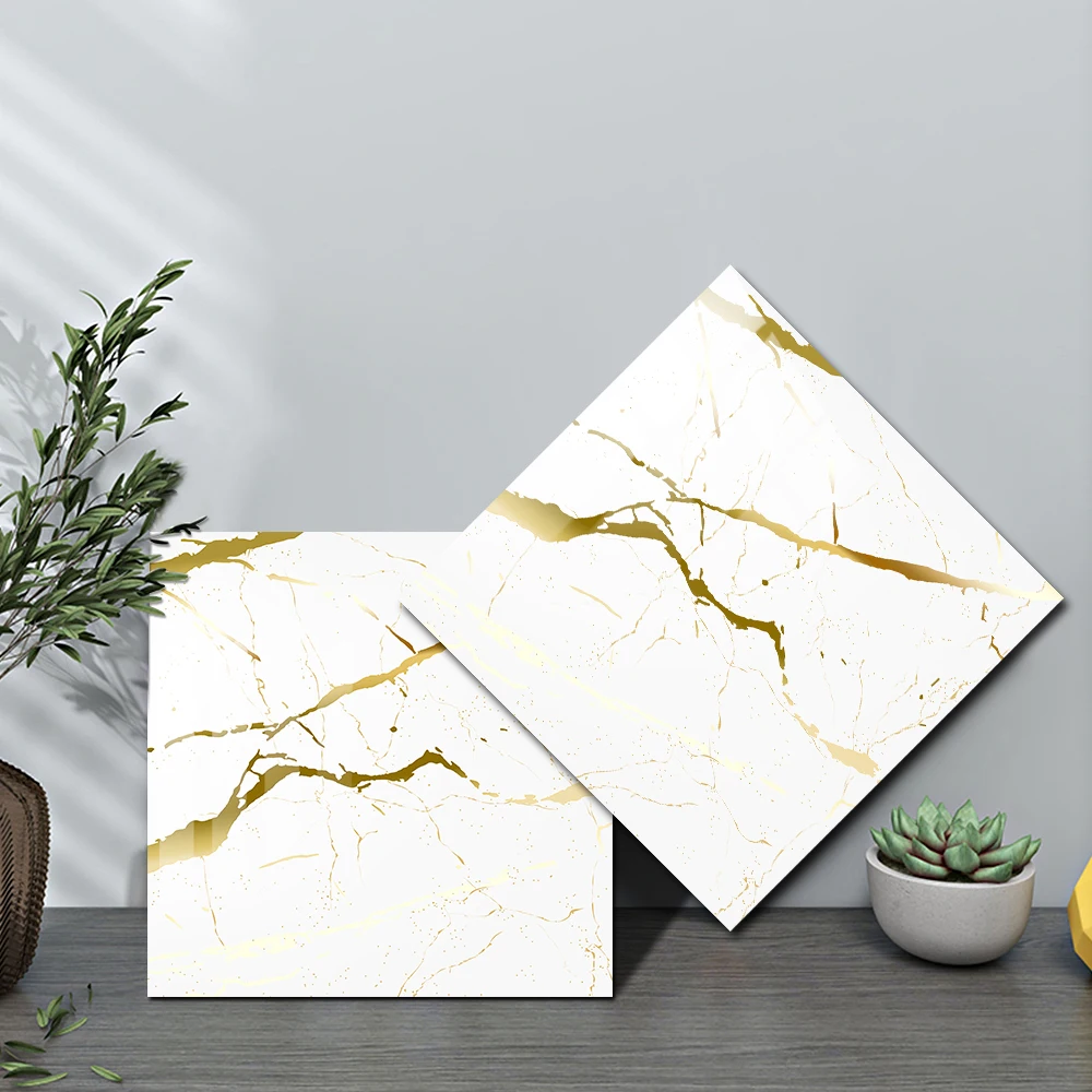 

Simulation Marble Crystal Hard Film Tile sticker Home Decor Self adhesive Waterproof Wall Stickers