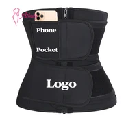 

Snatched Waist Trainer Cincher Trimmer Sweat Belt High Quality Zipper Women Shapewear