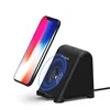 Ice-Bingo 10W Wireless Charger Stand Dock with speaker, For iPhone Xs Max Xr X Fast QI Wood Dock wireless Charger