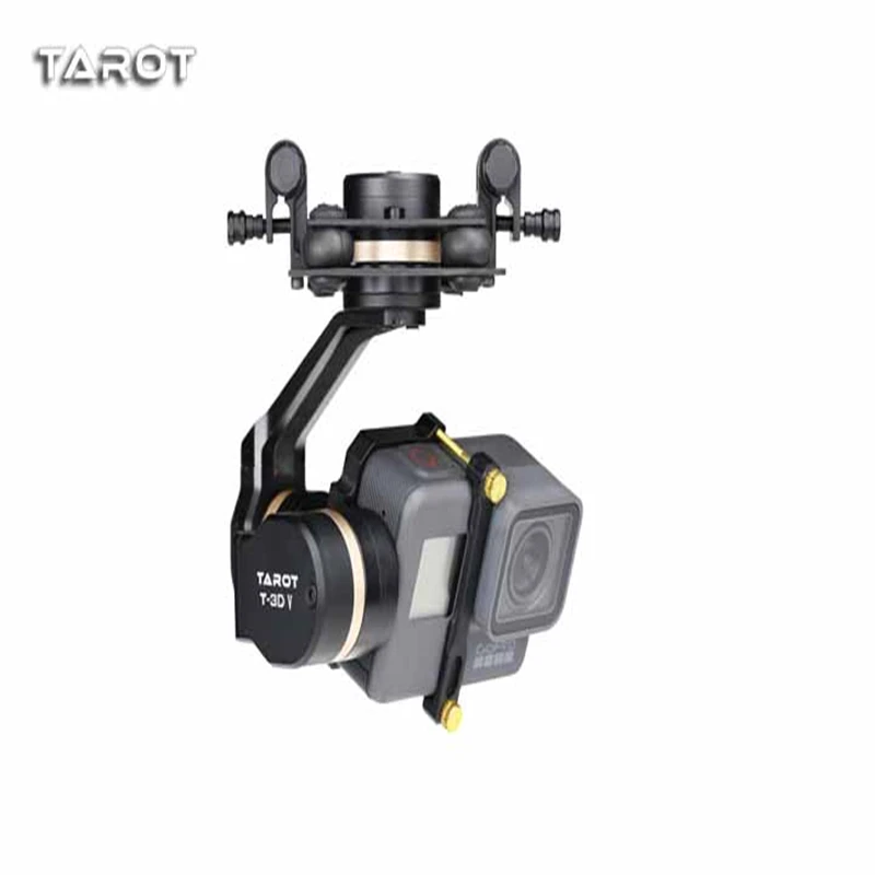 

Tarot TL3T05 for Gopro 3DIV Metal 3-Axis Brushless Gimbal PTZ for Gopro Hero 5 for FPV System Action Sport Camera Racing drone
