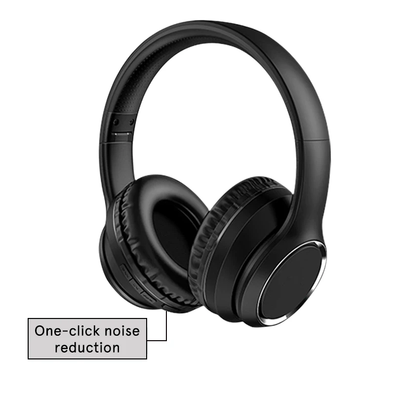 

BT Headphone 2021 Amazon Best Sell ANC Wireless Noise Cancelling Cheaper Sports Stereo Headset Foldable Bass Earphones Headphone