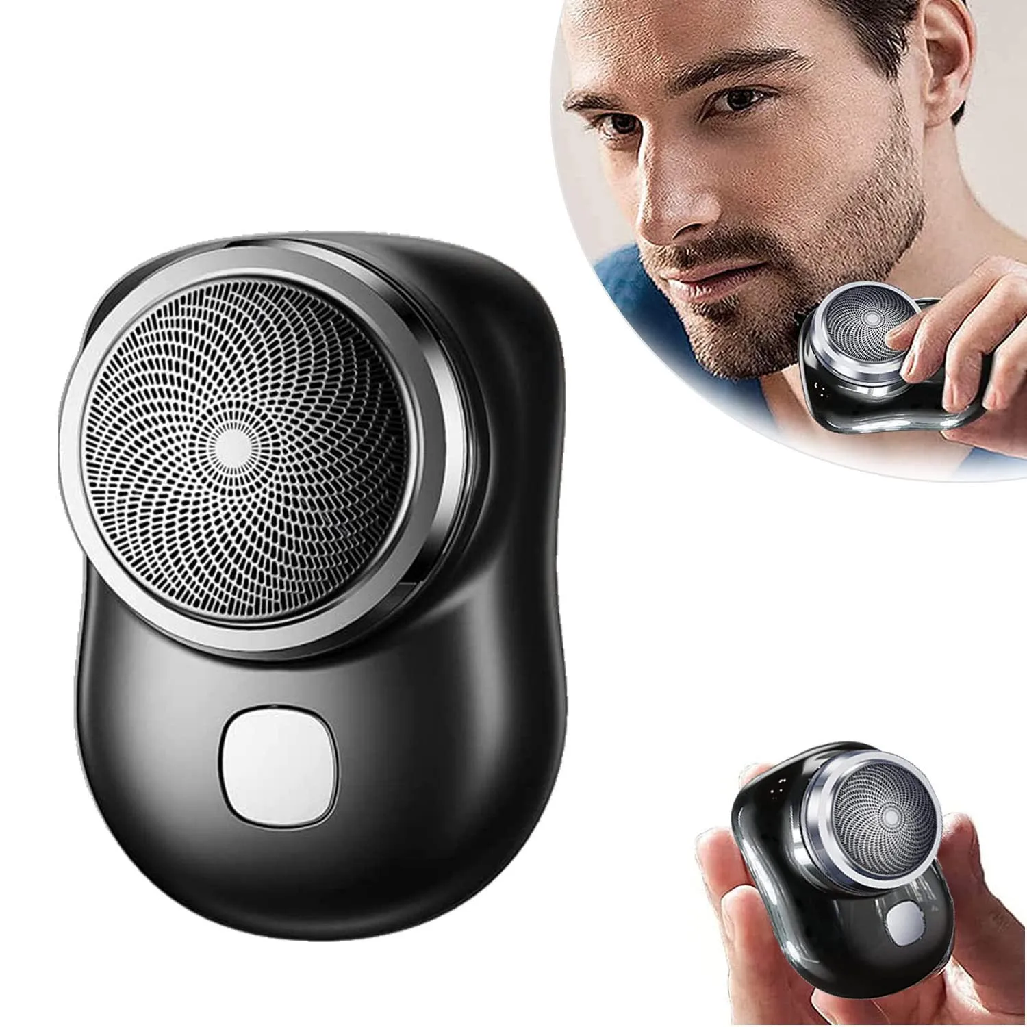 

2023 mini shaving machine for men rasuradora profesional portable shaver barbeadores mini electric shaver