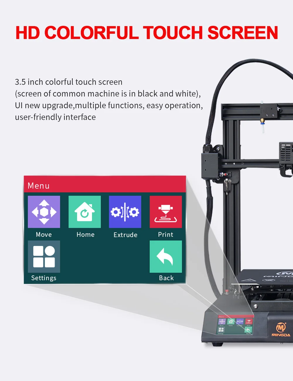 
The EU/USA/Russia Free Shipping cost impresora 3D 230*230*260mm D2 DIY 3D printer for fast delivery 
