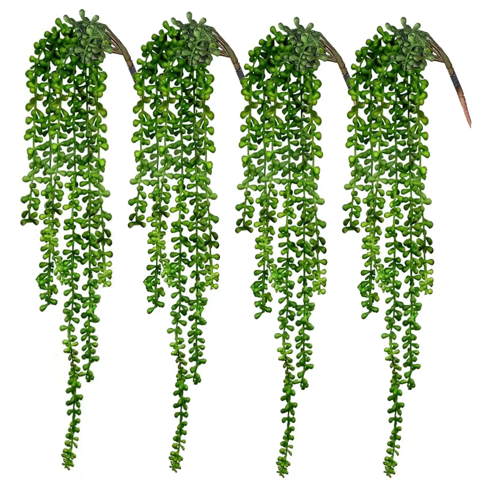 

Wholesale Fake String of Pearls Hanging Plants Artificial Succulents for Wall Home Garden Decor