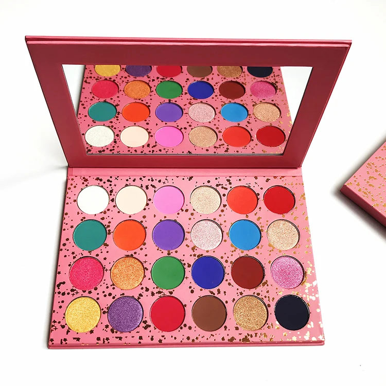 

Private label cosmetics no label shimmer eyeshadow palette