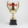 Gold plated metal trophies, margin olive branch accessories plated plastic trophy apply to prize presentation & souvenir