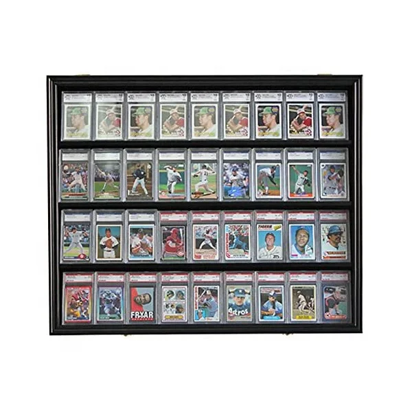 Football Jersey Frame Display Case With Trading Card Pockets Buy Collector Card Wall Display
