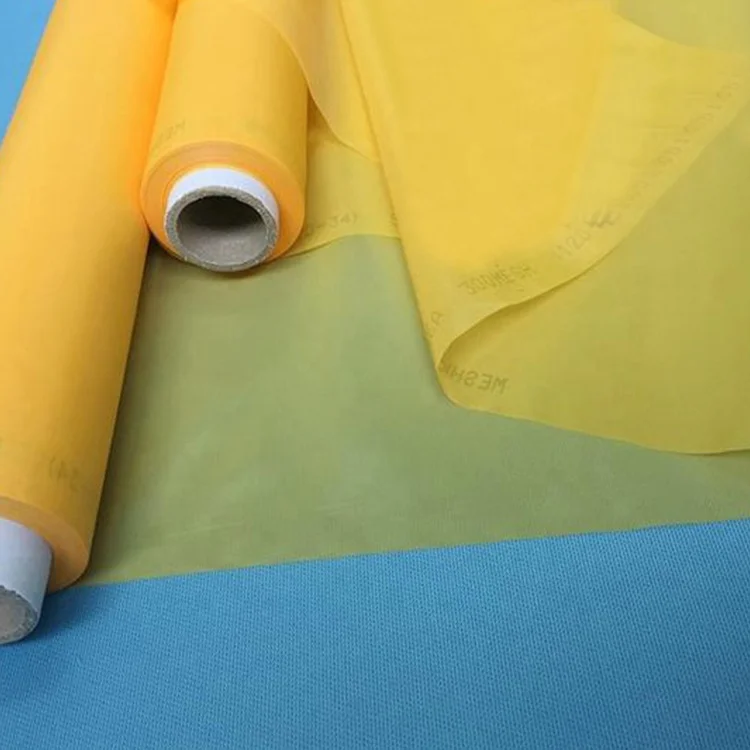 
yellow polyester screen mesh for screen printing 