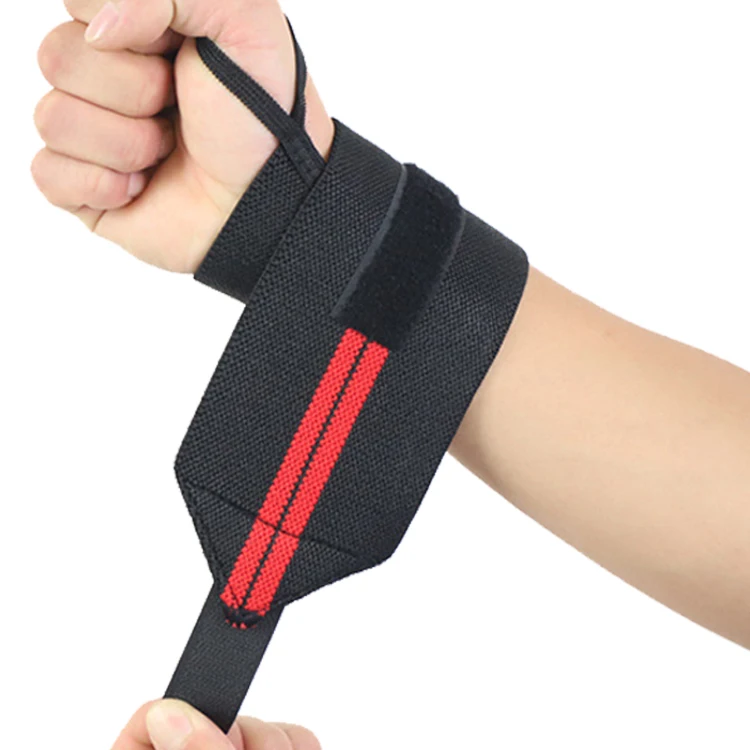 

High Quality Weight Lifting Wraps Sprain Support Wrist Brace For Export