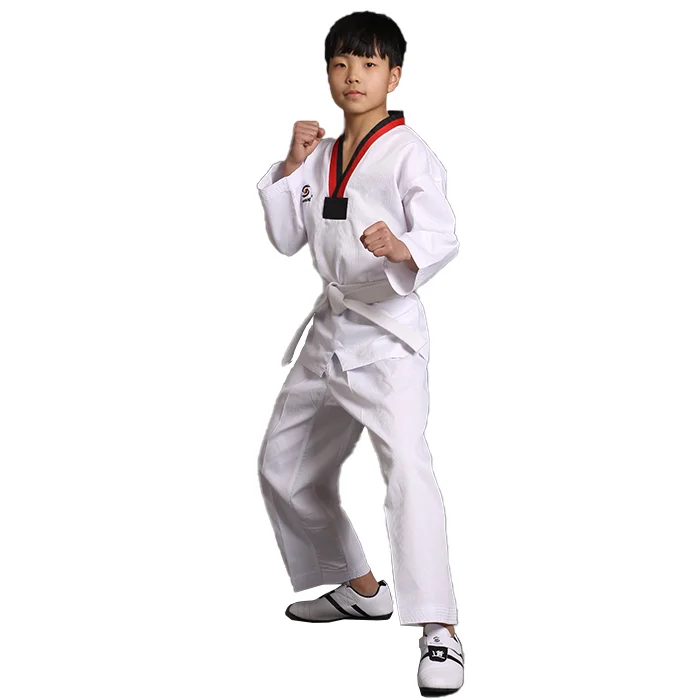 

woosung hot selling good quality durable custom taekwondo uniforms