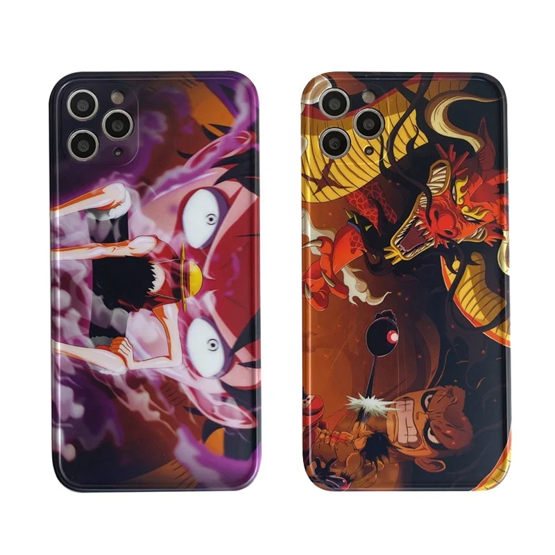 

Customized anime ONE PIECE drangonball phone case for iphne 11 12 pro max