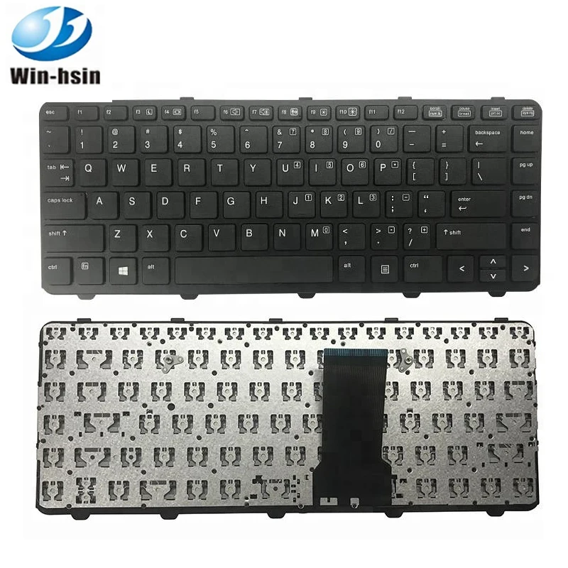 

Original new US keyboards for HP ProBook 430 G1 445 G0 G1 G2 640 G1 US laptop Keyboard, Black