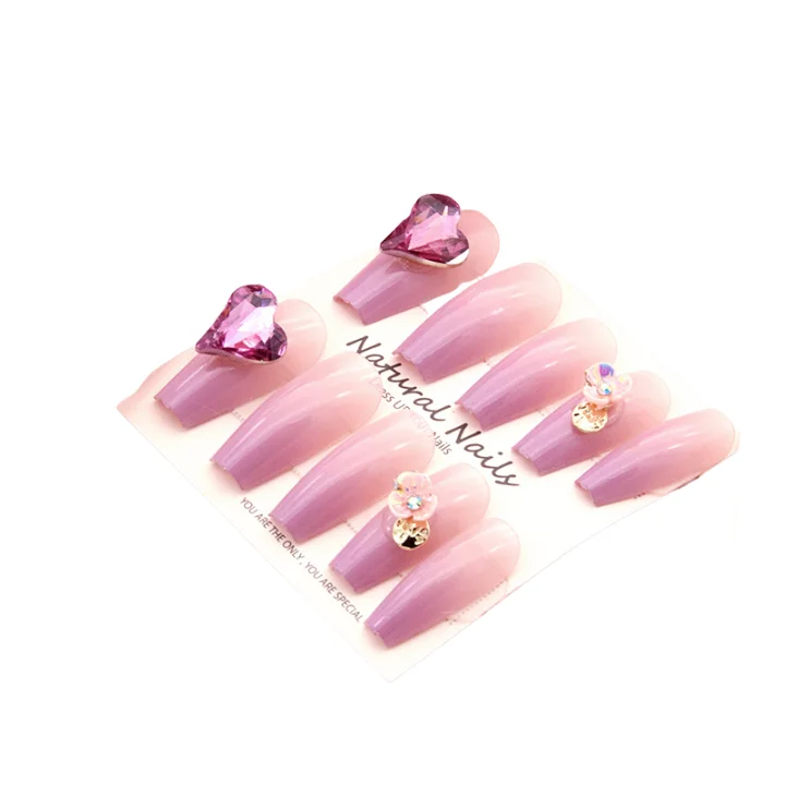 

Wholesale 2023 new wear nail pieces full coverage artificial nail art decoration