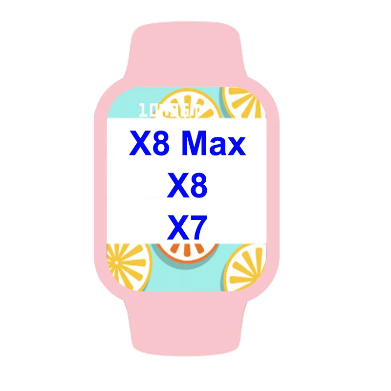 

LICHIP L- x6 smartwatch x7 smart watch pro x8 max plus reloje inteligente, Black, white