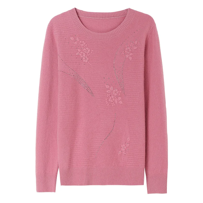 

China Manufacturer New Product Women Knit Sweater Korean Version Pullover