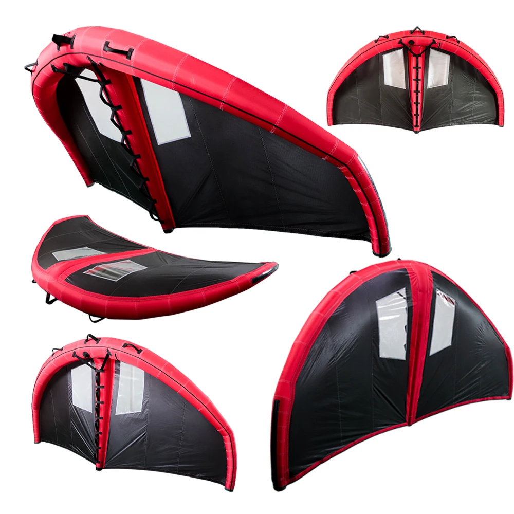 

Hot Sale Bigger Size Front Wing Full Carbon Foils With Paddle Board SUP Kite Wing, Red, green, orange,blue,etc. customizable.