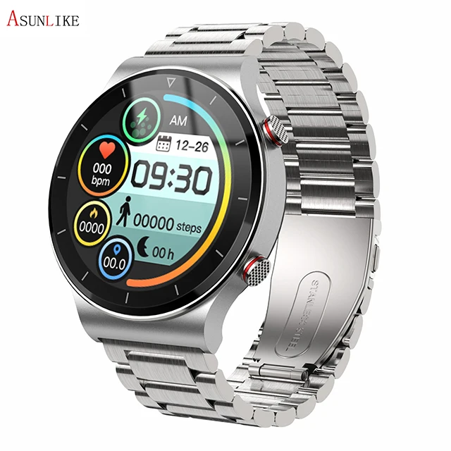 

2021 new arrival i19 reloj smart watch All metal men watchband rich dial face free download waterproof smart watch