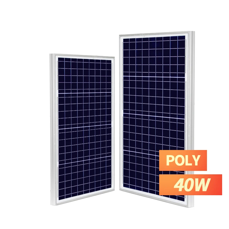 solar panel 40w poly crystalline solar module 40w solar panel