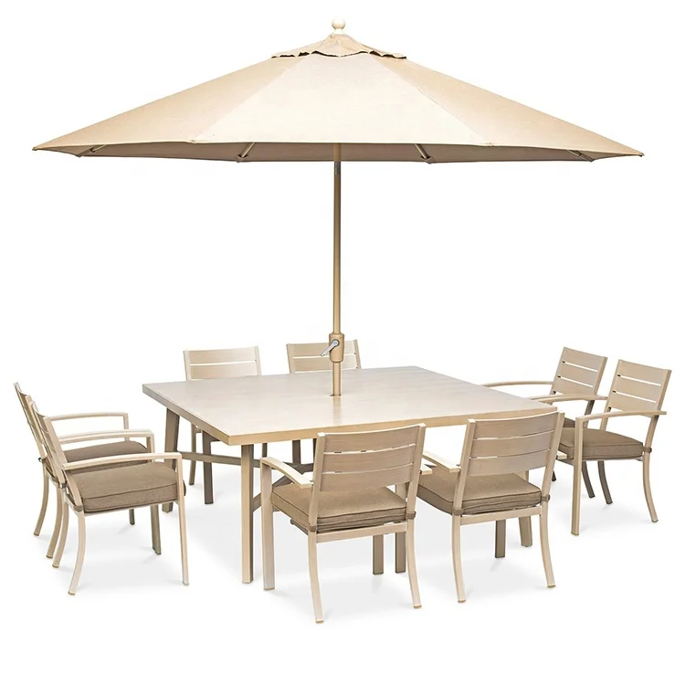 
Factory Wholesale New Arrival Modern Outdoor Dining Table Set 