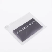 صغيرة متجمد سحاب من الكلوريد متعدد الفينيل الحقيبة لمستحضرات التجميل/أحمر الشفاه/الرموش/الشفاه/كحل/ظلال العيون/مؤسسة حزمة البلاستيك حقيبة صغيرة مزودة بسحّاب للإغلاق