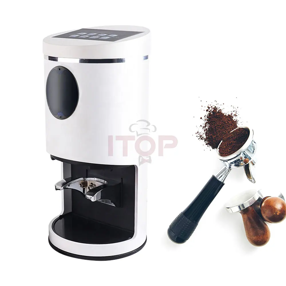 

ITOP Automatic Coffee Tamper 58mm Electric Tamper Machine Aluminum Electric Coffee Powder Press Tool