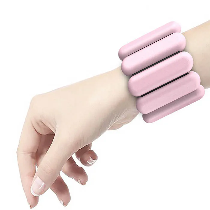 Adjustable Hand Wrist Support Bands Skin-friendly Silicone Arm Weight Lifting Straps Strengthen Training Tool for Body Building