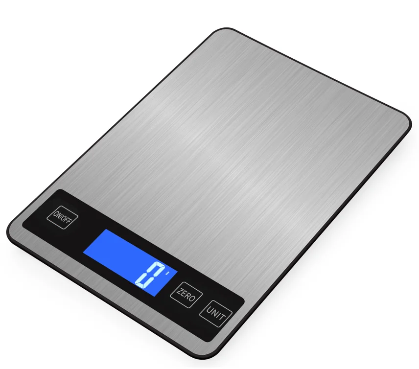 

Household Kitchen Precision Digital Kitchen Scale 5kg Kitchen Food Scale, Silver/ pink