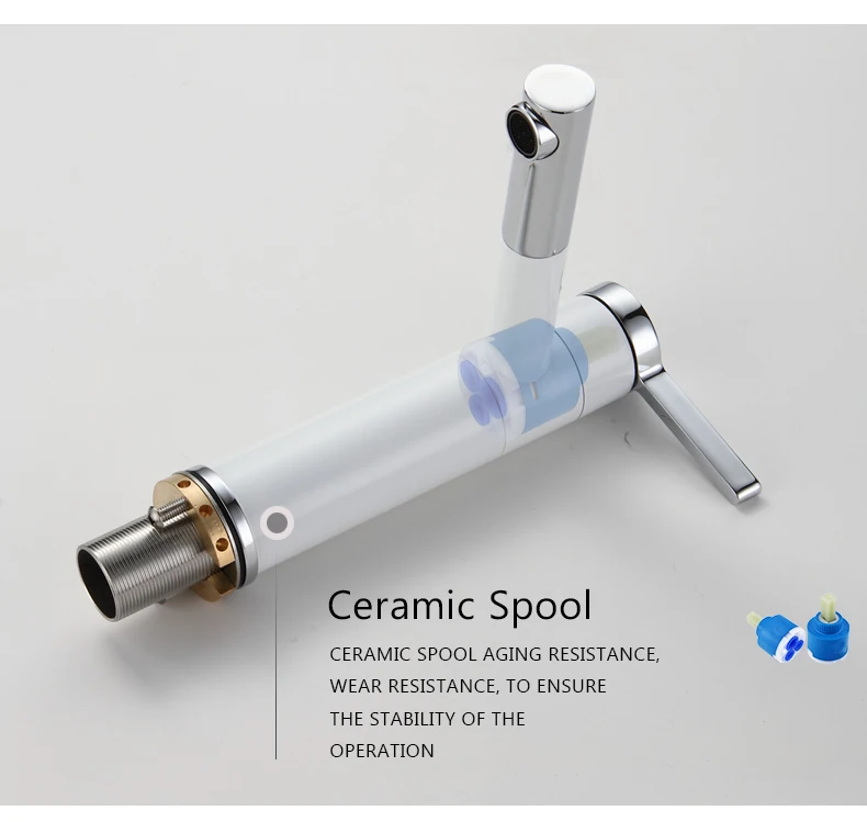 701a Messing Bad Wasserhahn Gefäß Waschbecken Mixer Vanity Tap