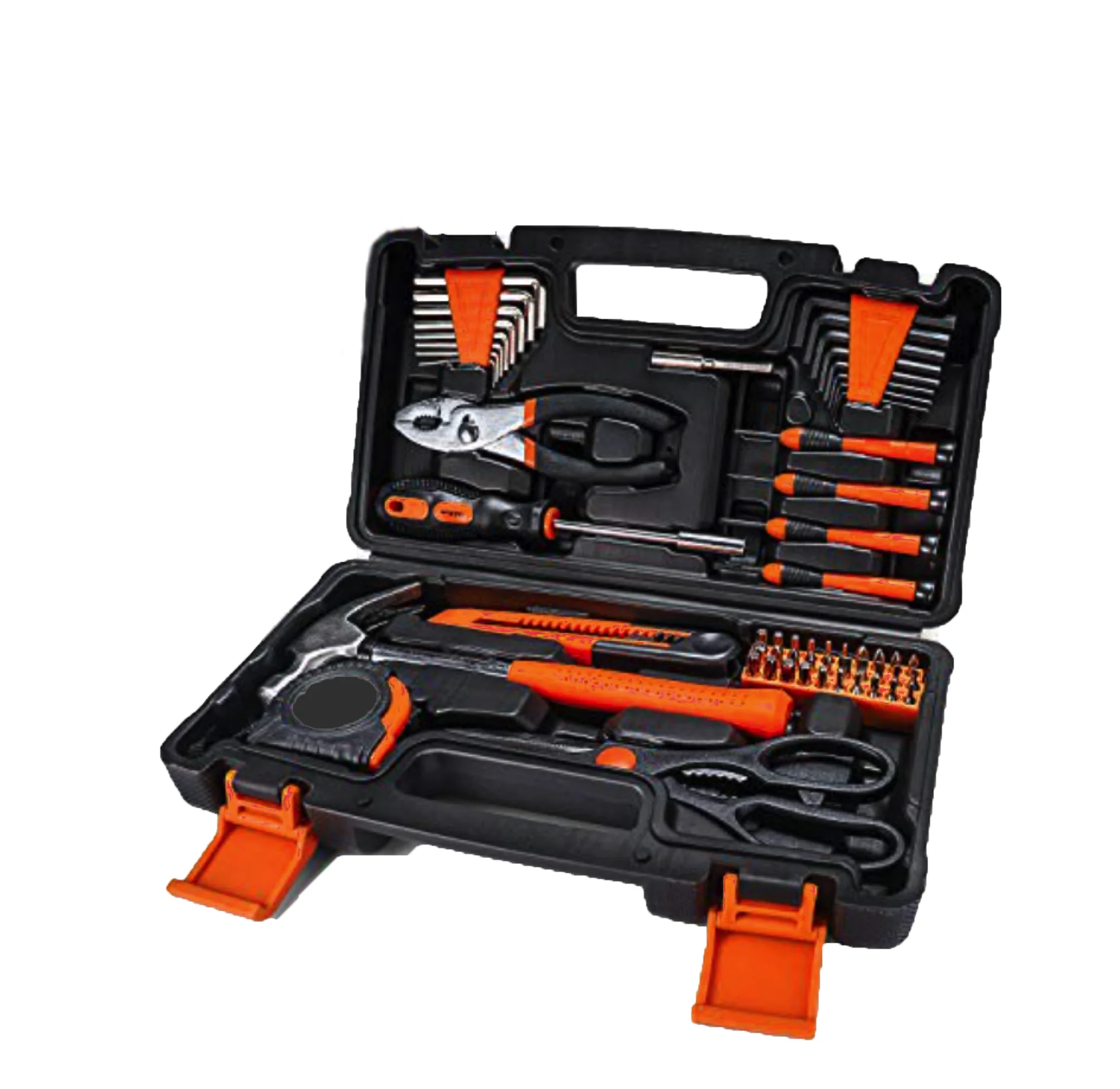 

Hot Design Orange Kraft Germany Tools 57pcs Hardware Hand Tool Set In Tool Box