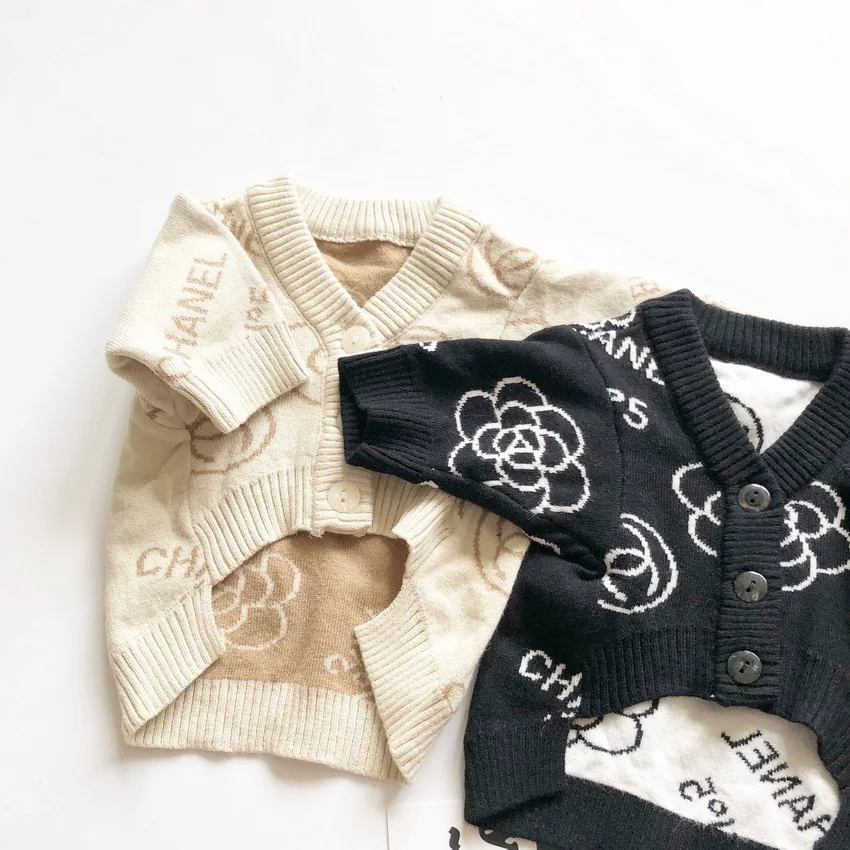 

Pet dog sweater new pet fashion brand autumn and winter cotton cardigan sweater
