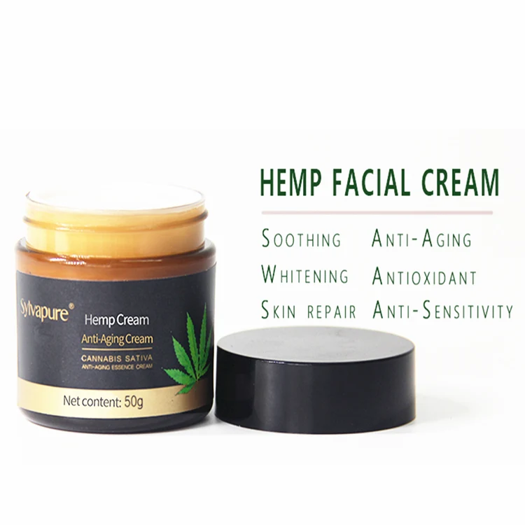 

Private Label Best Organic Herbal Hemp Repair Scar Anti Acne Remover Pimple Treatment Face Cream, Milk white