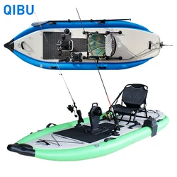 PHT-02 New Design Foldable kayak Inflatable Fishing Kayak with Foot Pedal FLW World Outdoor