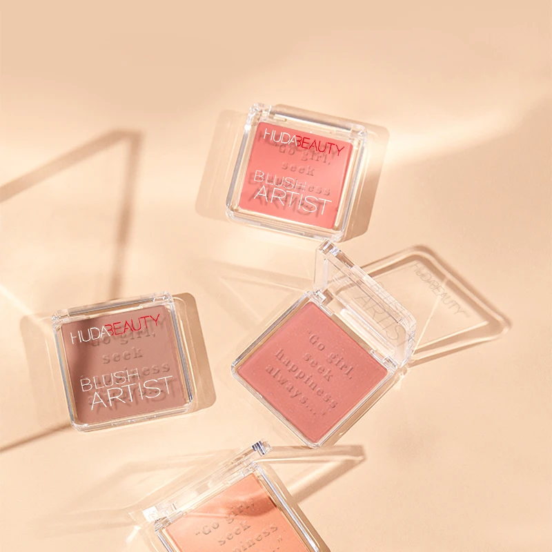 

ROSE PRIVATE LOGO LABEL MINERAL BLUSHER PALETTE OEM HUDA MAKEUP BEAUTY, Mix oem